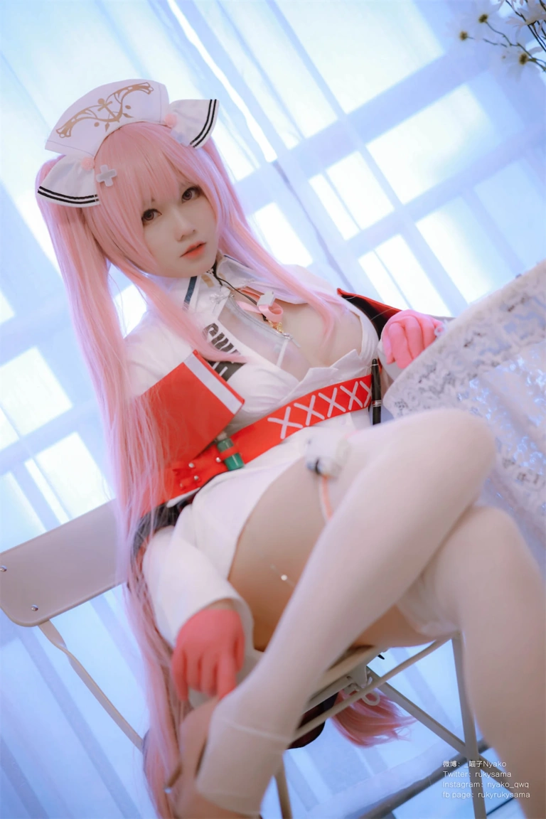 Nyako喵子《英仙座护士》主题写真：65张全套美图