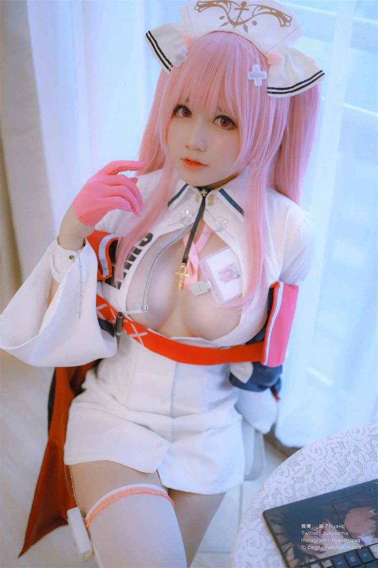 Nyako喵子《英仙座护士》主题写真：65张全套美图