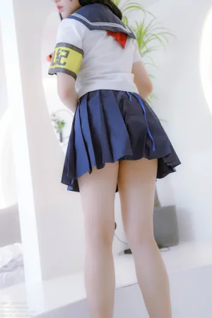 Nyako喵子《风纪委员》主题写真：85张全套美图，含1个视频