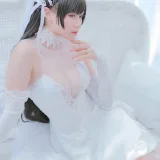 Nyako喵子《爱宕婚纱》主题写真：62张全套美图