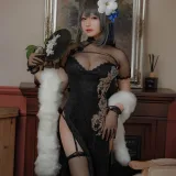 Nyako喵子《路易九世旗袍》主题写真：48张全套美图