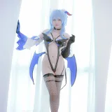 Nyako喵子《原神 甘雨魅魔》主题写真：76张全套美图