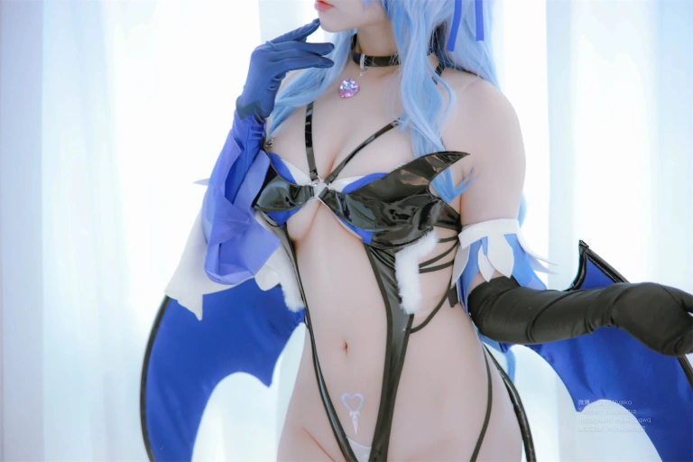 Nyako喵子《原神 甘雨魅魔》主题写真：76张全套美图