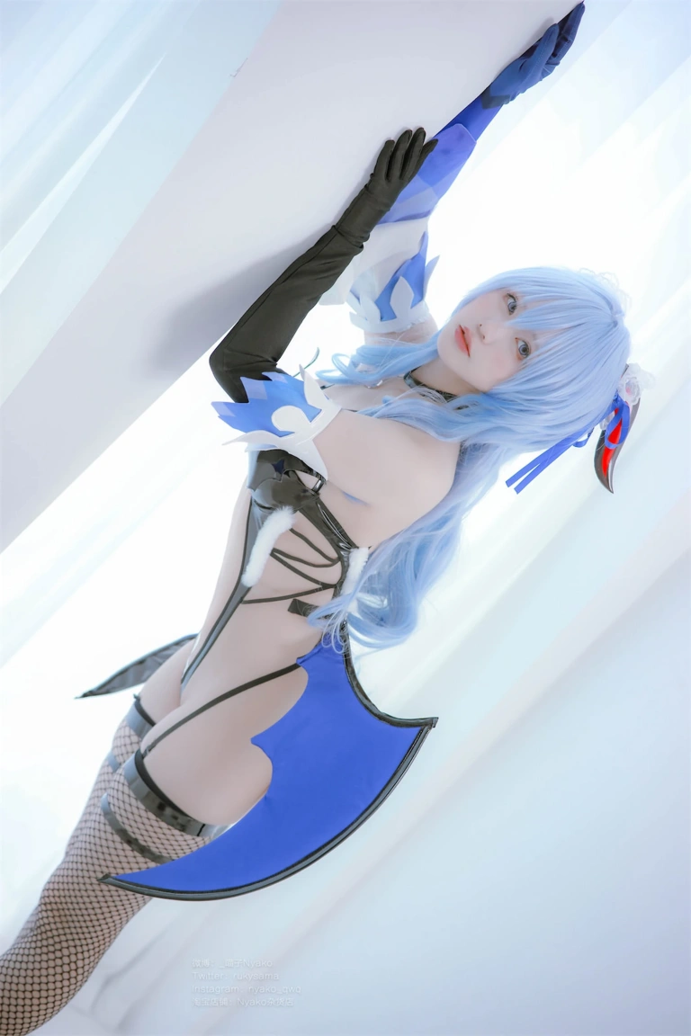 Nyako喵子《原神 甘雨魅魔》主题写真：76张全套美图