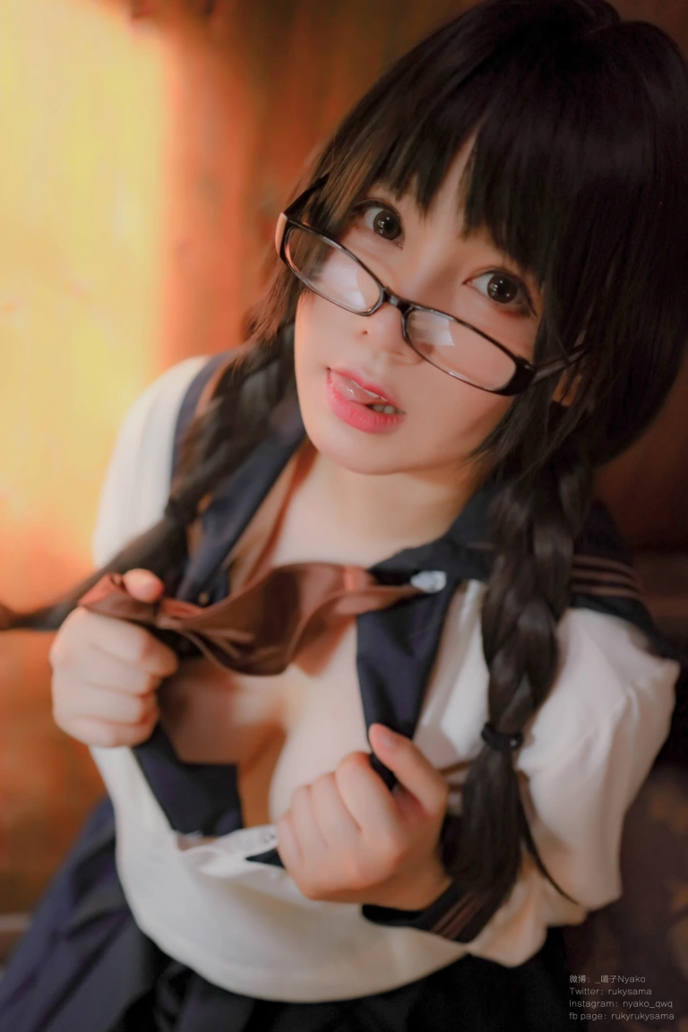 Nyako喵子《痴·女子校生》主题写真：150张全套美图，含2个视频