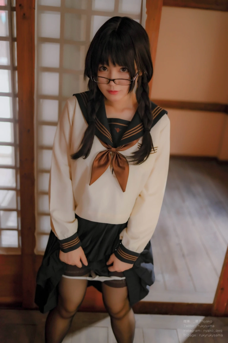 Nyako喵子《痴·女子校生》主题写真：150张全套美图，含2个视频