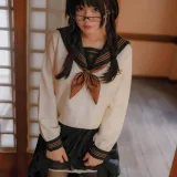 Nyako喵子《痴·女子校生》主题写真：150张全套美图，含2个视频