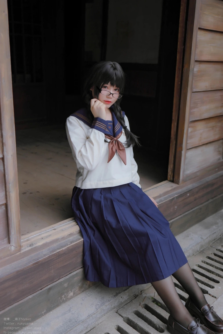 Nyako喵子《痴·女子校生》主题写真：150张全套美图，含2个视频