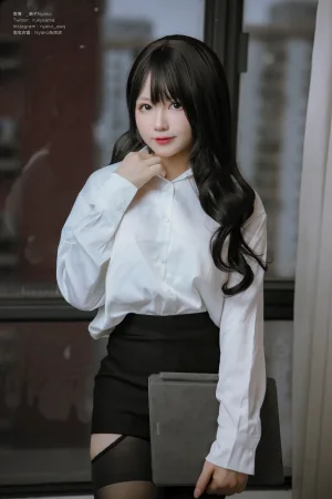 Nyako喵子《隣のやばいお姉さん OL》主题写真：78张全套美图，含1个视频