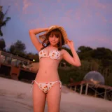Nyako喵子《向日葵比基尼》主题写真：66张全套美图，含1个视频