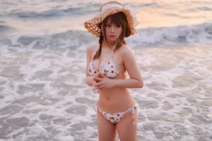 Nyako喵子《向日葵比基尼》主题写真：66张全套美图，含1个视频