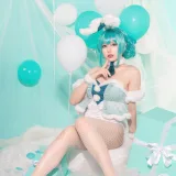 Nyako喵子《初音白兔》主题写真：41张全套美图