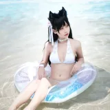 萌芽儿o0《爱宕泳装》主题写真：30张全套美图