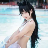 萌芽儿o0《爱宕泳装》主题写真：30张全套美图