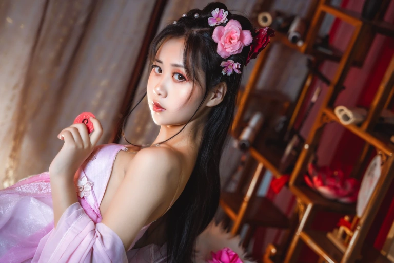 萌芽儿o0《古装 大象套套》主题写真：20张全套美图