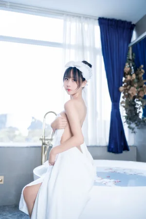 萌芽儿o0《浴巾》主题写真：27张全套美图