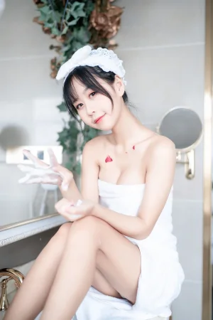 萌芽儿o0《浴巾》主题写真：27张全套美图