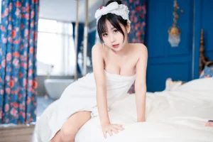 萌芽儿o0《浴巾》主题写真：27张全套美图
