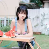 萌芽儿o0《西瓜与夏天》主题写真：33张全套美图