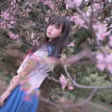 萌芽儿o0《樱花jk》主题写真：30张全套美图