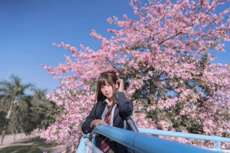 萌芽儿o0《异木棉花》主题写真：26张全套美图