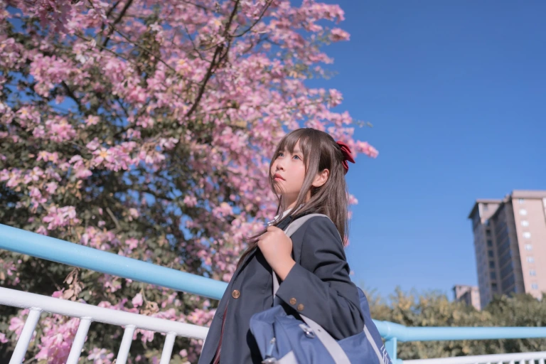 萌芽儿o0《异木棉花》主题写真：26张全套美图