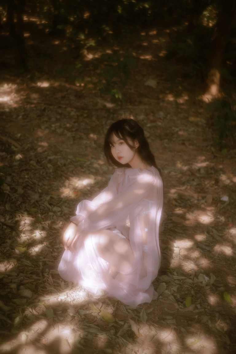 萌芽儿o0《林中少女》主题写真：30张全套美图