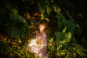 萌芽儿o0《林中少女》主题写真：30张全套美图