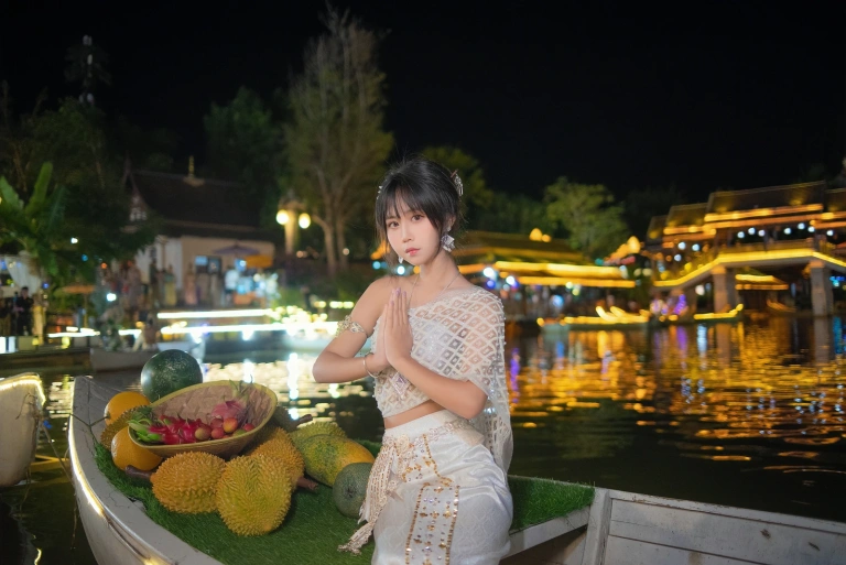 萌芽儿o0《西双版纳【傣服 银】》主题写真：17张全套美图