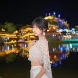 萌芽儿o0《西双版纳【傣服 银】》主题写真：17张全套美图