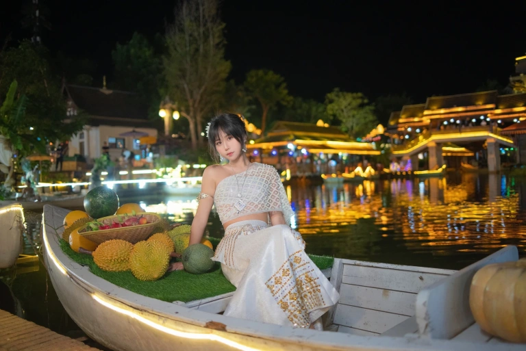 萌芽儿o0《西双版纳【傣服 银】》主题写真：17张全套美图