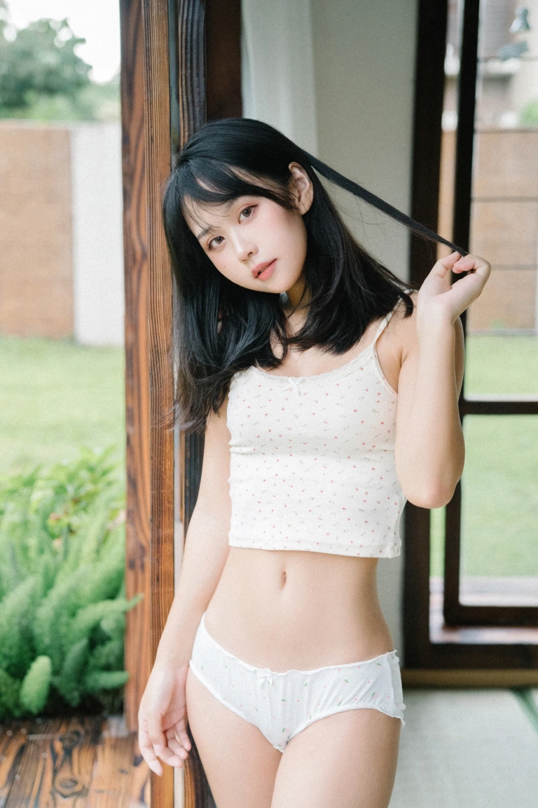 萌芽儿o0《夏天的尾巴》主题写真：45张全套美图