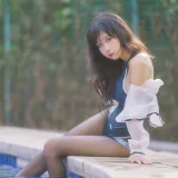 萌芽儿o0《竞泳 得体社》主题写真：17张全套美图