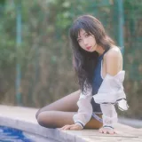 萌芽儿o0《竞泳 得体社》主题写真：17张全套美图