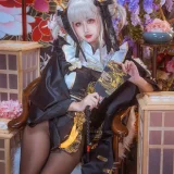 萌芽儿o0《白兔和服》主题写真：18张全套美图