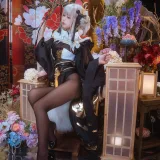 萌芽儿o0《白兔和服》主题写真：18张全套美图