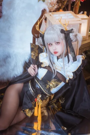萌芽儿o0《白兔和服》主题写真：18张全套美图