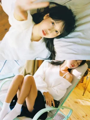 萌芽儿o0《昼夜》主题写真：39张全套美图