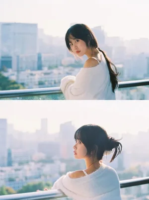 萌芽儿o0《昼夜》主题写真：39张全套美图