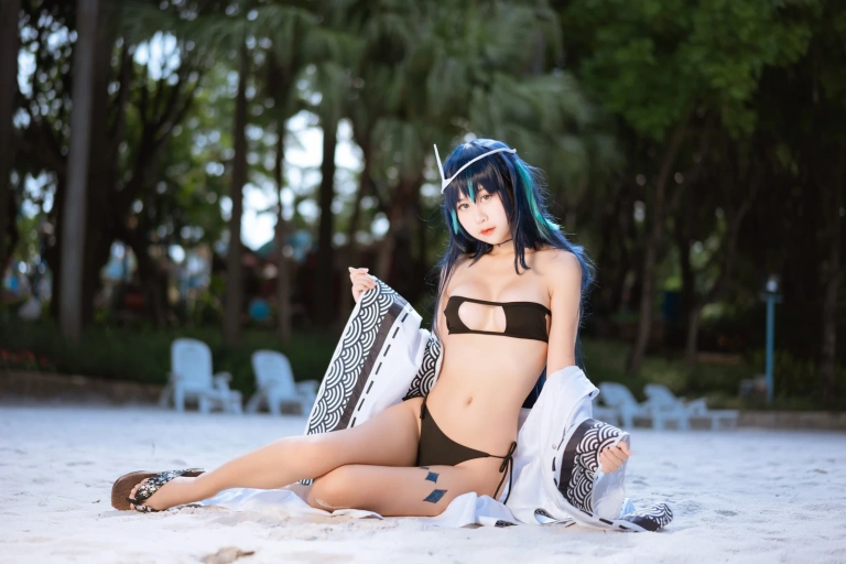 萌芽儿o0《幽灵妹妹》主题写真：30张全套美图