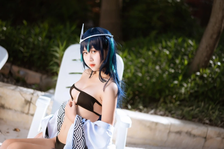 萌芽儿o0《幽灵妹妹》主题写真：30张全套美图