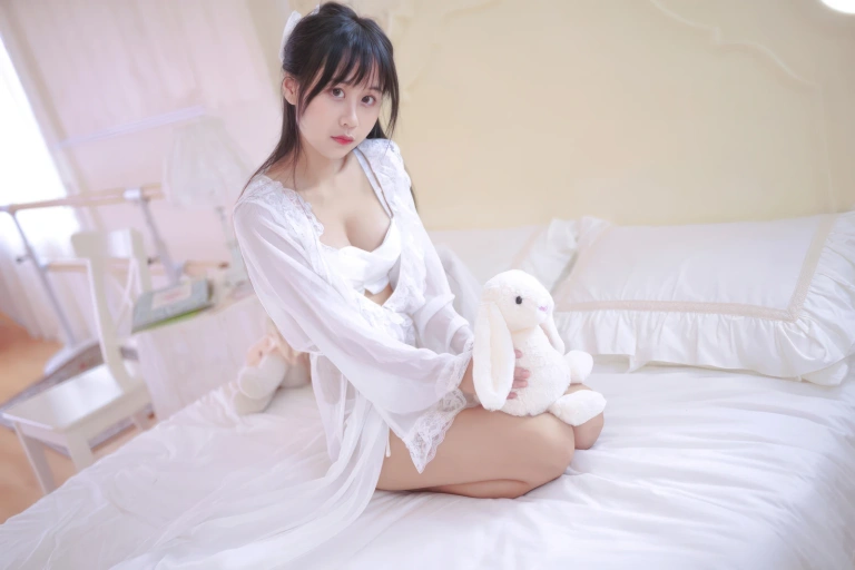 萌芽儿o0《白茶清欢》主题写真：22张全套美图