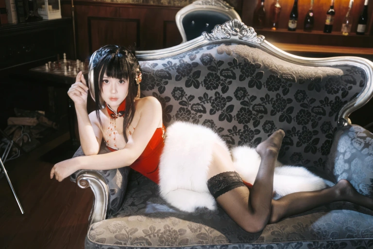 萌芽儿o0《朱砂痣》主题写真：26张全套美图