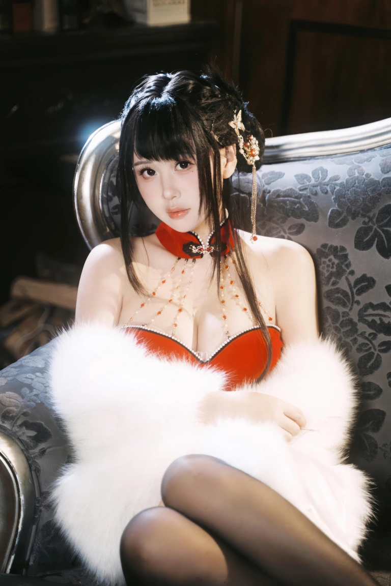 萌芽儿o0《朱砂痣》主题写真：26张全套美图