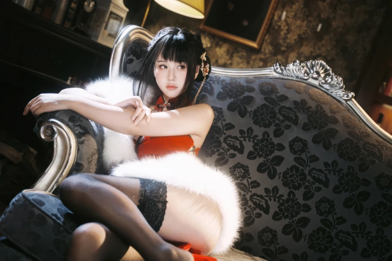 萌芽儿o0《朱砂痣》主题写真：26张全套美图