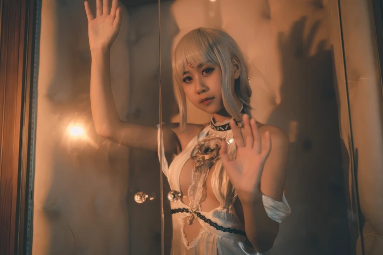 萌芽儿o0《碧蓝航线 马萨诸塞礼服》主题写真：30张全套美图