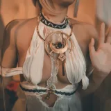 萌芽儿o0《碧蓝航线 马萨诸塞礼服》主题写真：30张全套美图