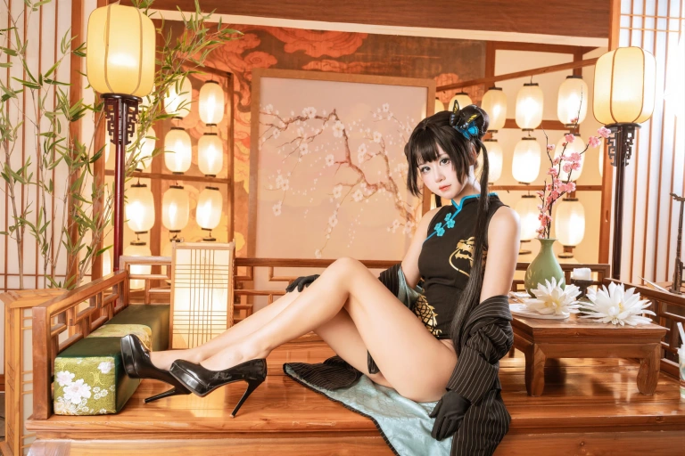 萌芽儿o0《龙华妃咲》主题写真：64张全套美图