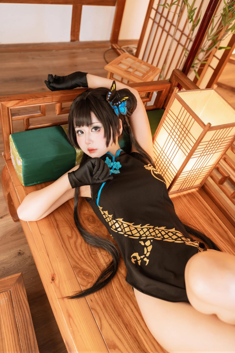 萌芽儿o0《龙华妃咲》主题写真：64张全套美图