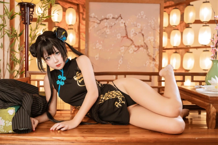 萌芽儿o0《龙华妃咲》主题写真：64张全套美图